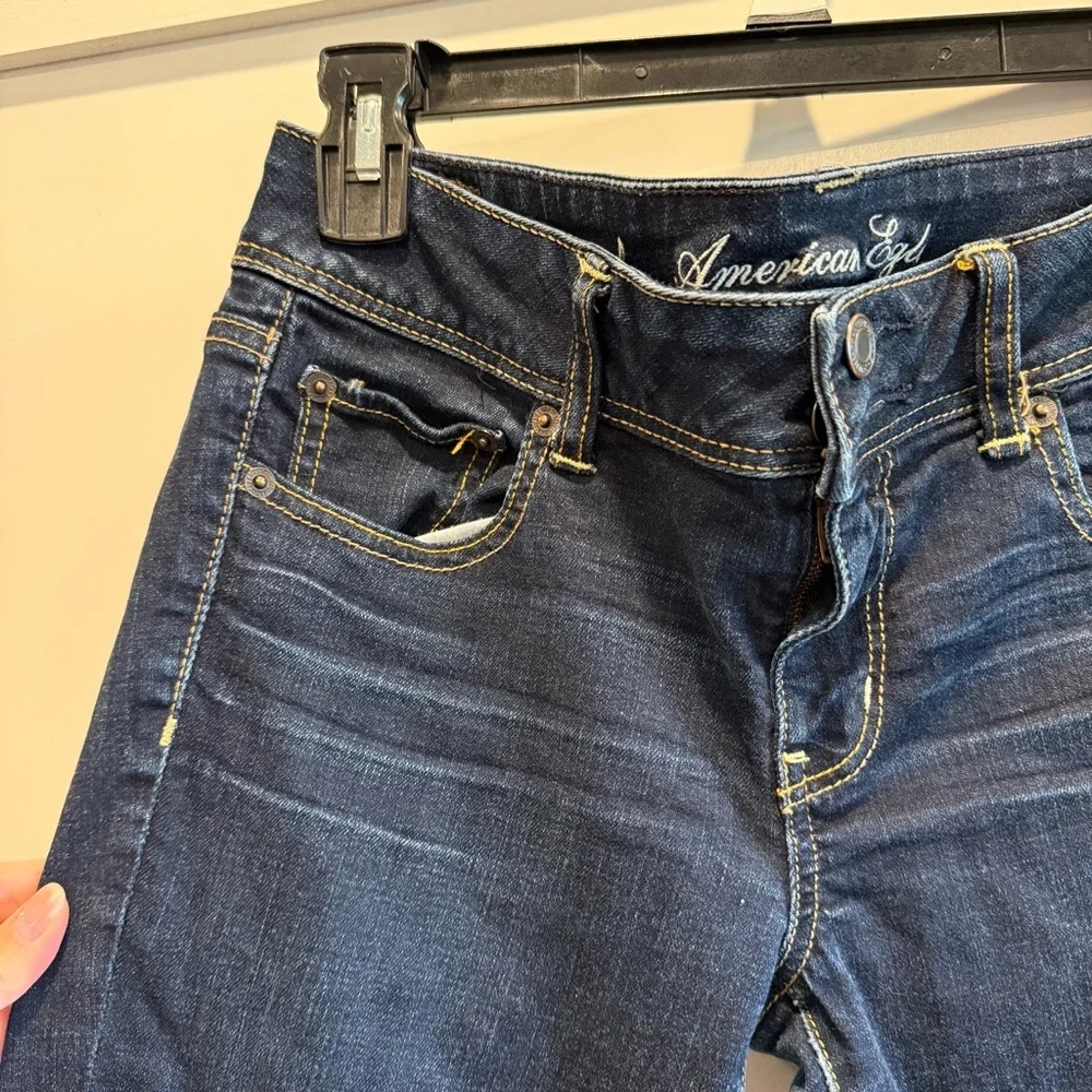 American Eagle Outfitters Dark Indigo Jegging Jeans - Picture 3 of 7